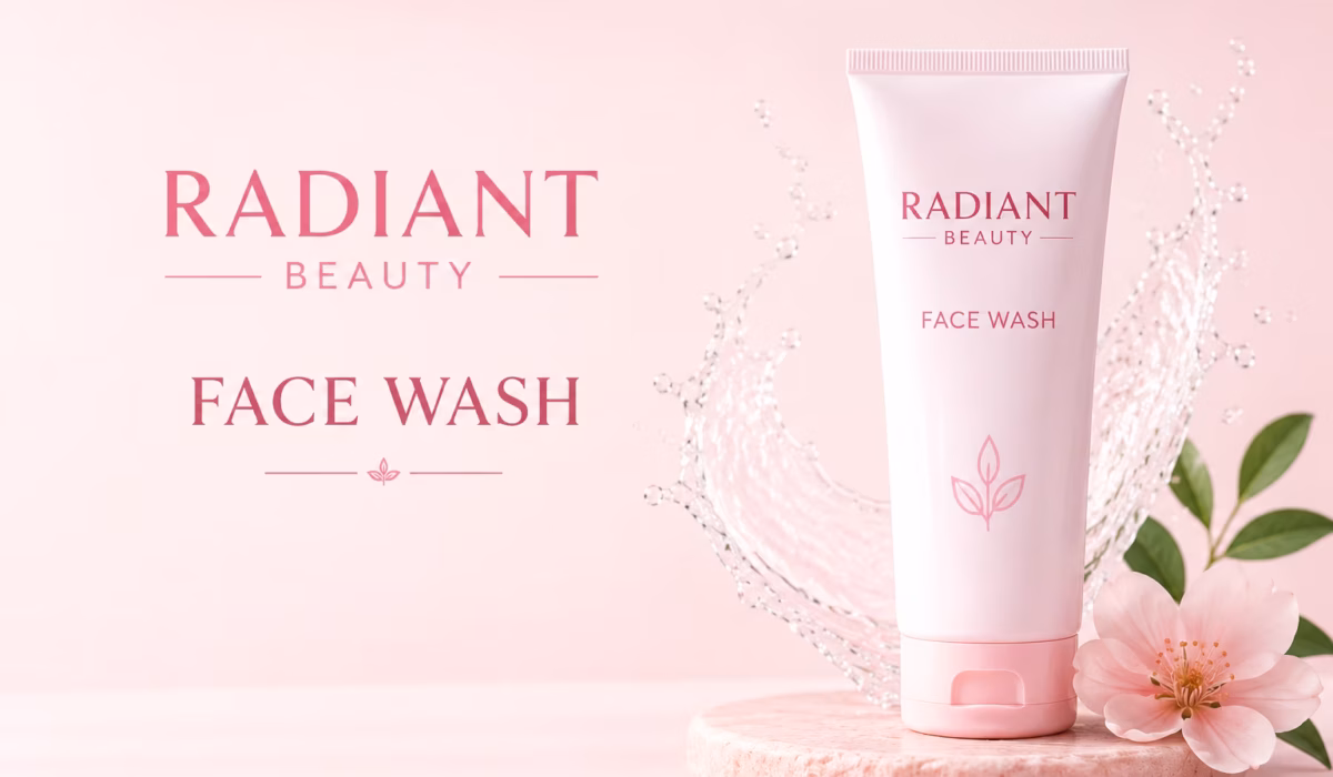 Radiant Beauty Gentle Face Wash for clean, fresh and healthy-looking skin