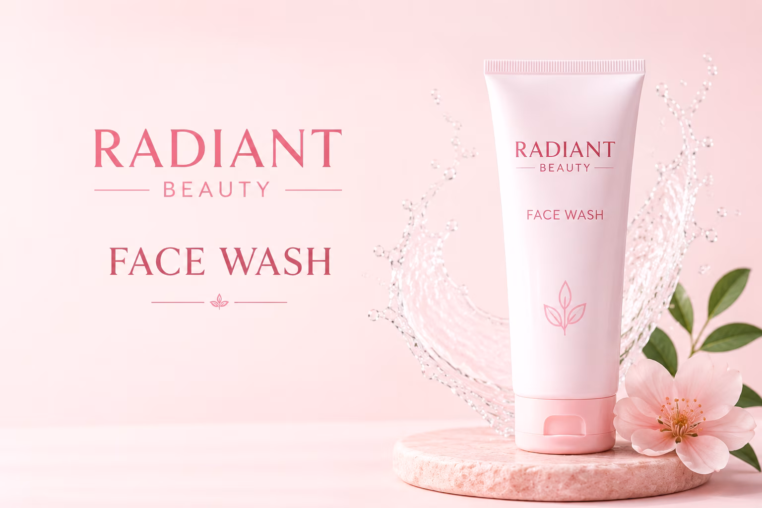 Radiant Beauty Gentle Face Wash for clean, fresh and healthy-looking skin
